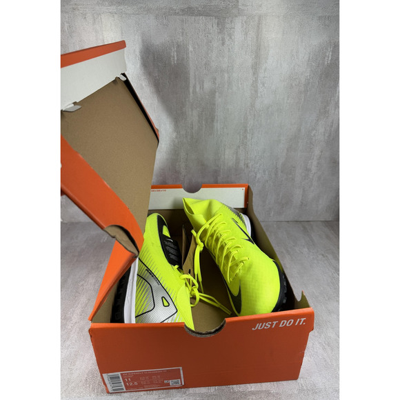 Nike Zoom Mercurial Superfly 10 TF Shoes Mens Size 11 Volt Yellow FQ8331-700 main image 14